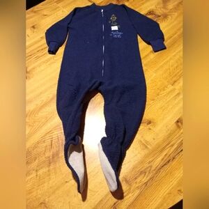 Boys One piece Footie Pajamas Size 3T